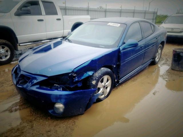 2G2WP552461102495 - 2006 PONTIAC GRAND PRIX BLUE photo 2