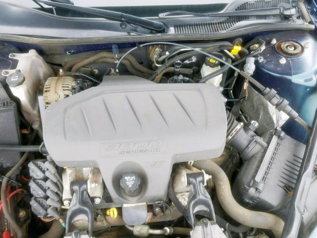 2G2WP552461102495 - 2006 PONTIAC GRAND PRIX BLUE photo 7