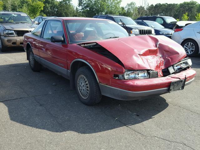 1G3WS14W0KD348000 - 1989 OLDSMOBILE CUTLASS SU RED photo 1