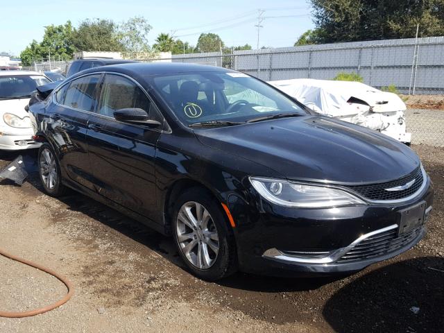 1C3CCCAB8GN141535 - 2016 CHRYSLER 200 LIMITE BLACK photo 1