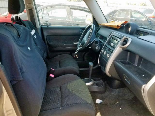 JTLKT324450214339 - 2005 TOYOTA SCION XB 灰色 照片 5