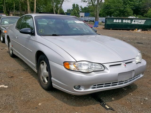 2G1WX12K849113256 - 2004 CHEVROLET MONTE CARL SILVER photo 1