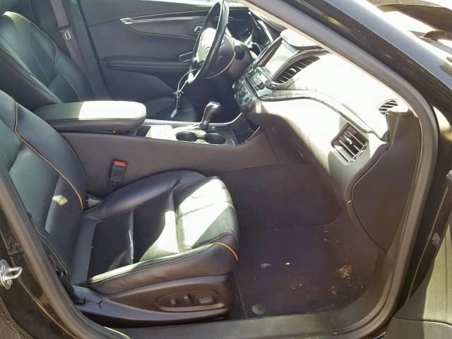 2G1145S37H9126914 - 2017 CHEVROLET IMPALA PRE შავი ფოტო 5