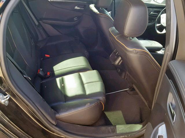 2G1145S37H9126914 - 2017 CHEVROLET IMPALA PRE შავი ფოტო 6