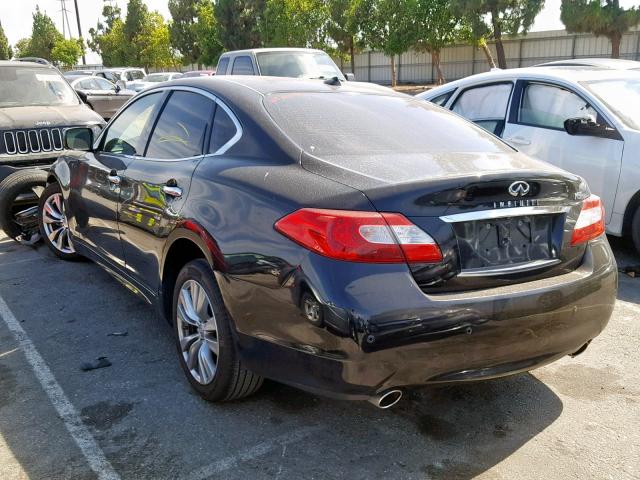 JN1BY1AP7DM514657 - 2013 INFINITI M37 BLACK photo 3