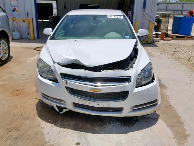 1G1ZC5EB6AF141054 - 2010 CHEVROLET MALIBU 1LT 白色 照片 9