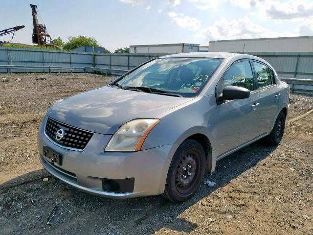 3N1AB61E88L753899 - 2008 NISSAN SENTRA 2.0 GRAY photo 2