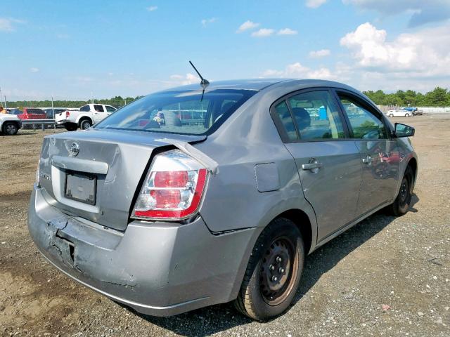 3N1AB61E88L753899 - 2008 NISSAN SENTRA 2.0 GRAY photo 4