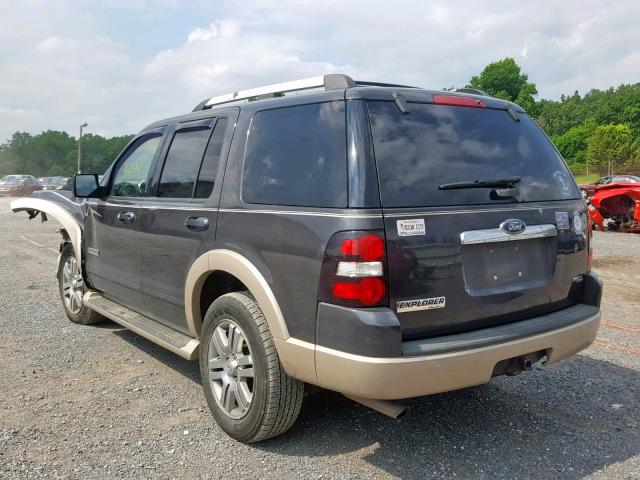 1FMEU74E57UB66960 - 2007 FORD EXPLORER E BLUE photo 3