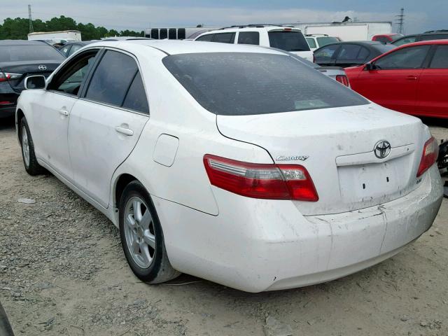 4T1BE46K57U544017 - 2007 TOYOTA CAMRY NEW WHITE photo 3