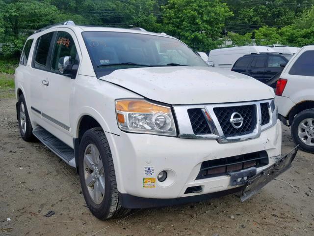 5N1AA0NE5AN608621 - 2010 NISSAN ARMADA PLA WHITE photo 1