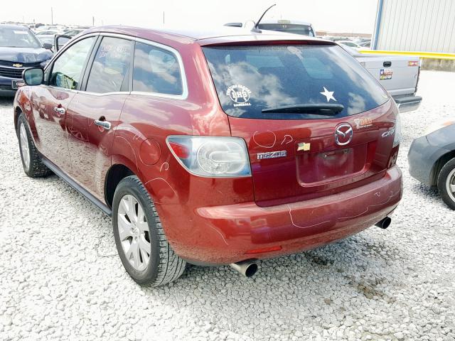 JM3ER293980177136 - 2008 MAZDA CX-7 RED photo 3