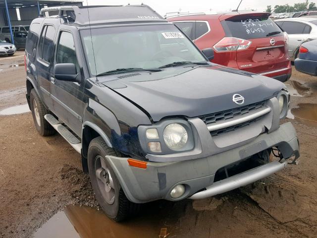 5N1ED28T33C652940 - 2003 NISSAN XTERRA XE BLACK photo 1