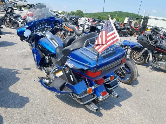 1HD1FC4188Y640573 - 2008 HARLEY-DAVIDSON FLHTCUI BLUE photo 3