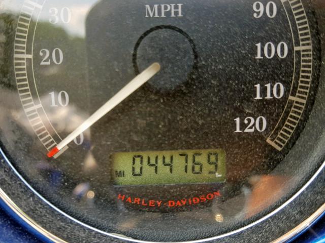 1HD1FC4188Y640573 - 2008 HARLEY-DAVIDSON FLHTCUI BLUE photo 8