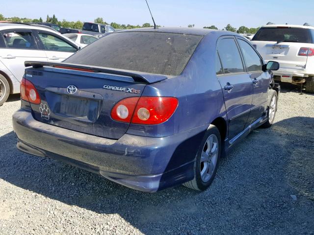 2T1BY30E46C550752 - 2006 TOYOTA COROLLA XR 蓝色 照片 4