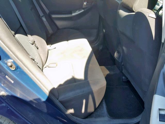 2T1BY30E46C550752 - 2006 TOYOTA COROLLA XR 蓝色 照片 6