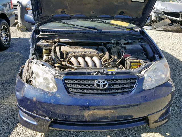 2T1BY30E46C550752 - 2006 TOYOTA COROLLA XR 蓝色 照片 7