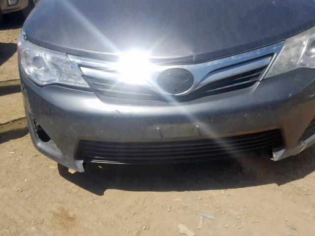 4T1BD1FK7DU080922 - 2013 TOYOTA CAMRY HYBR GRAY photo 9