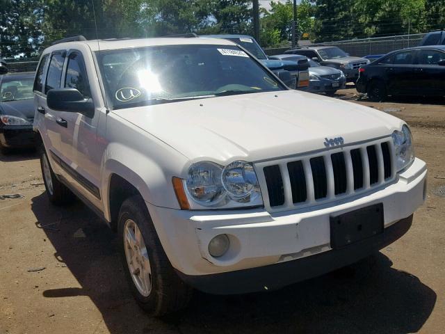 1J4HR48N56C236581 - 2006 JEEP GRAND CHER WHITE photo 1