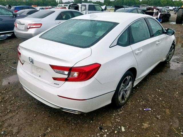 1HGCV2F54JA040169 - 2018 HONDA ACCORD EXL WHITE photo 4