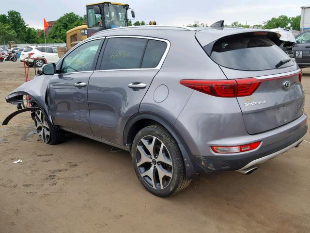 KNDPRCA63H7205999 - 2017 KIA SPORTAGE S GRAY photo 3