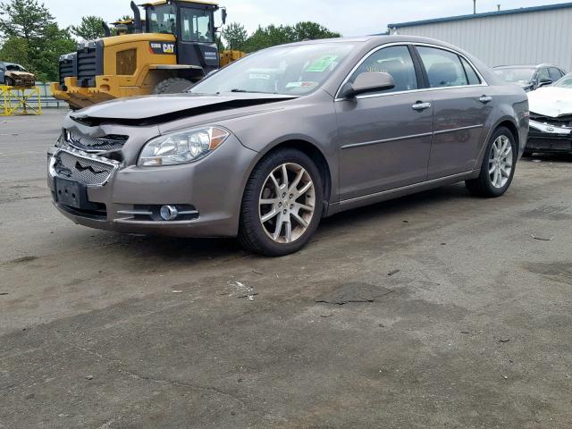 1G1ZE5E18BF262087 - 2011 CHEVROLET MALIBU LTZ 灰色 照片 2