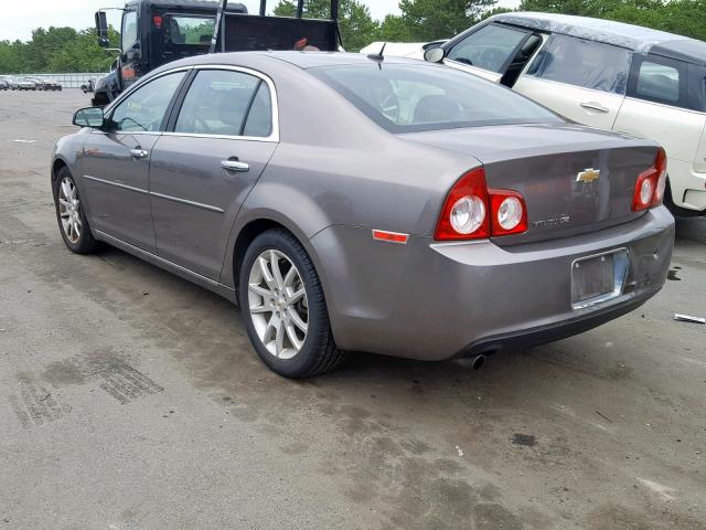 1G1ZE5E18BF262087 - 2011 CHEVROLET MALIBU LTZ 灰色 照片 3
