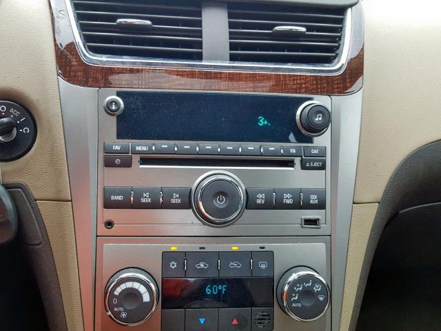 1G1ZE5E18BF262087 - 2011 CHEVROLET MALIBU LTZ 灰色 照片 9