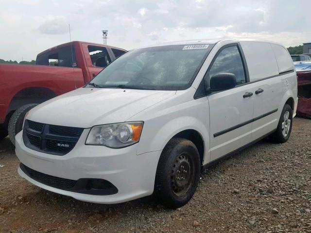 2C4RDGAG6CR307134 - 2012 DODGE RAM VAN WHITE photo 2