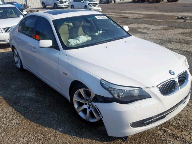 WBANW13558CZ75716 - 2008 BMW 535 I WHITE photo 1