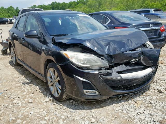 JM1BL1H56A1131371 - 2010 MAZDA 3 S BLACK photo 1