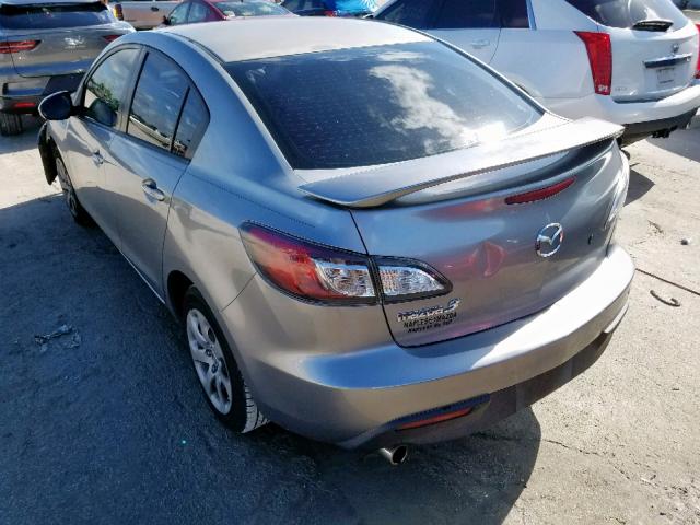 JM1BL1SF9A1143693 - 2010 MAZDA 3 I SILVER photo 3