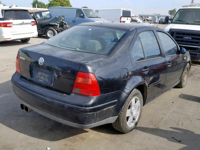 3VWSA29M7XM063141 - 1999 VOLKSWAGEN JETTA GLS BLACK photo 4