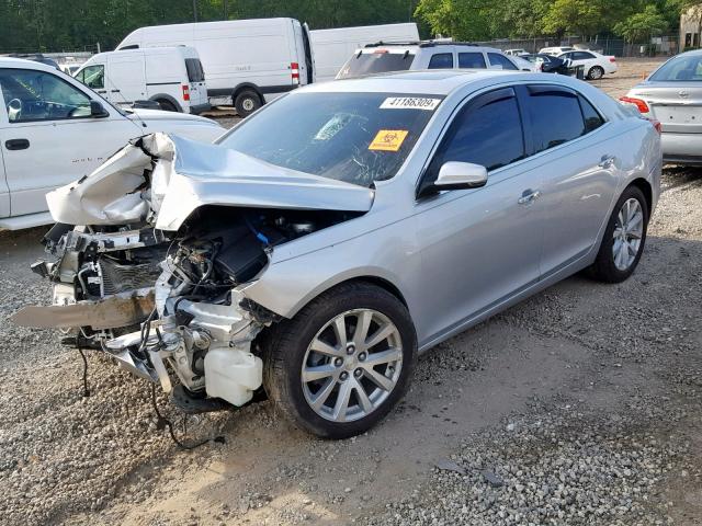1G11F5SL7FF116365 - 2015 CHEVROLET MALIBU LTZ 银色 照片 2