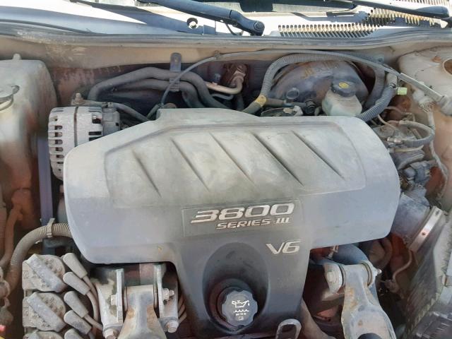 2G2WS522841342679 - 2004 PONTIAC GRAND PRIX GOLD photo 7