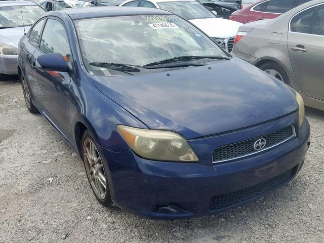 JTKDE177260117401 - 2006 TOYOTA SCION TC BLUE photo 1
