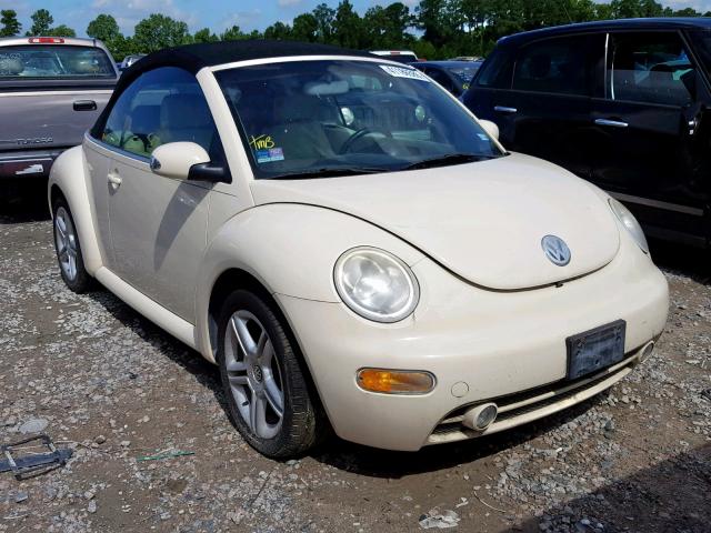 3VWCD31Y74M330483 - 2004 VOLKSWAGEN NEW BEETLE BEIGE photo 1