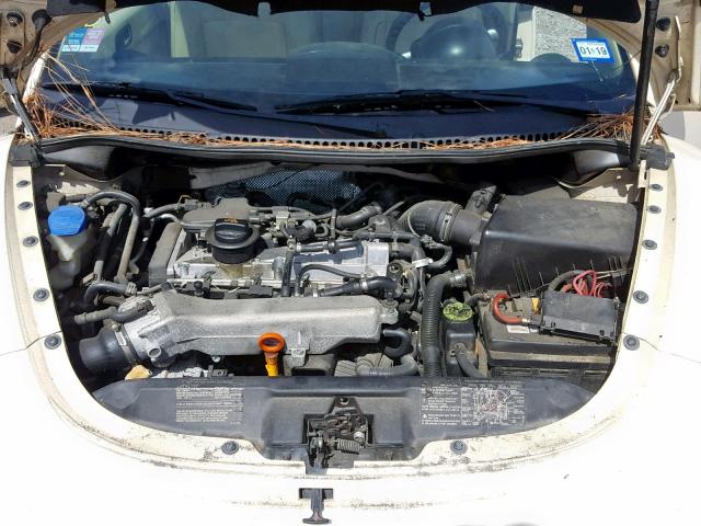 3VWCD31Y74M330483 - 2004 VOLKSWAGEN NEW BEETLE BEIGE photo 7