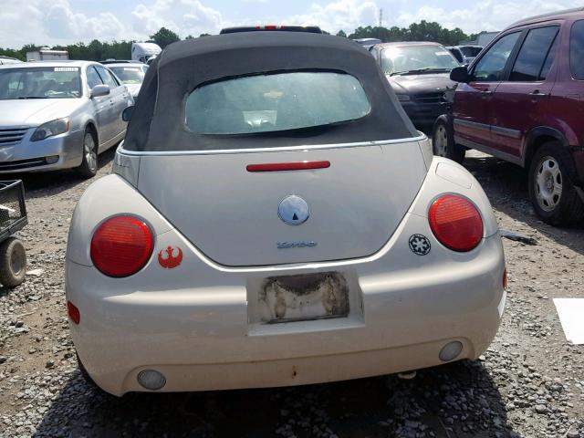 3VWCD31Y74M330483 - 2004 VOLKSWAGEN NEW BEETLE BEIGE photo 9