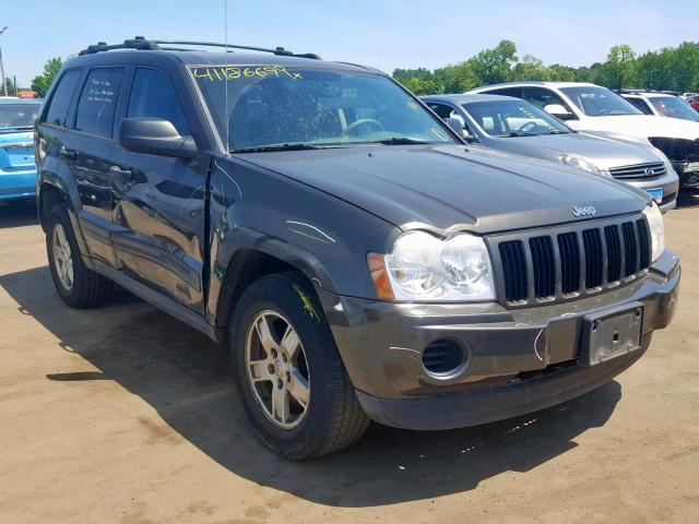 1J4GR48K95C635378 - 2005 JEEP GRAND CHER BROWN photo 1