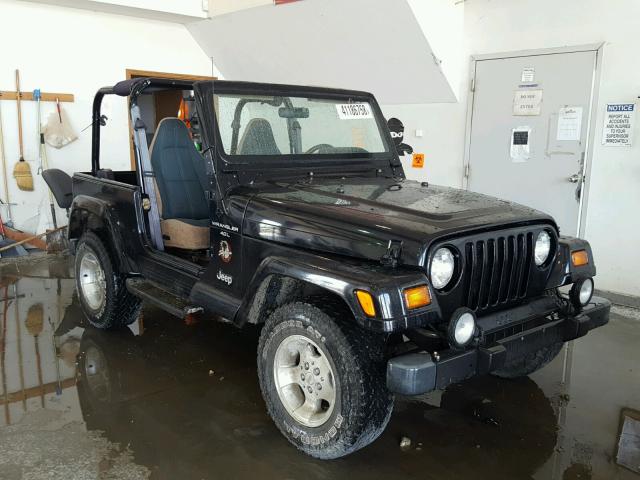 1J4FY49S7XP465837 - 1999 JEEP WRANGLER / BLACK photo 1