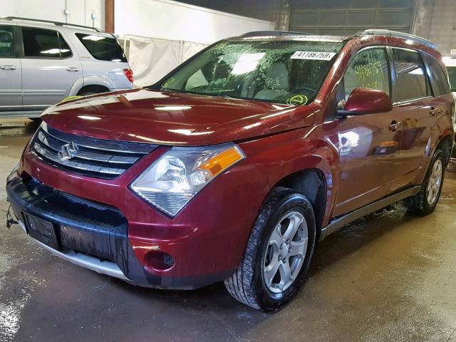 2S3DA417286112062 - 2008 SUZUKI XL7 LUXURY BURGUNDY photo 2