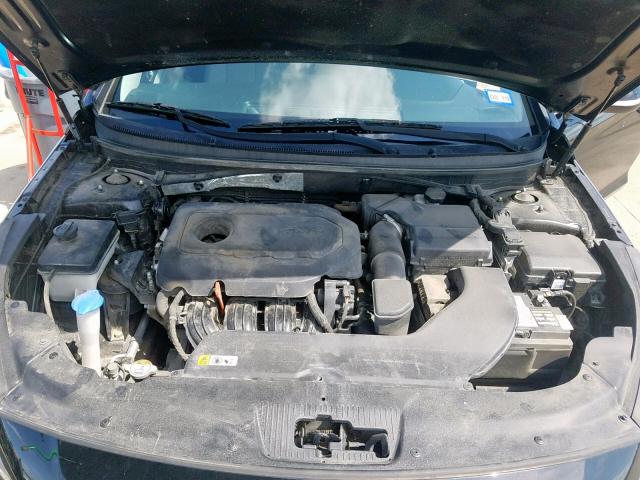 5NPE34AF0GH266526 - 2016 HYUNDAI SONATA SPO BLACK photo 7