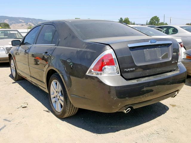 3FAHP08126R138777 - 2006 FORD FUSION SEL BROWN photo 3