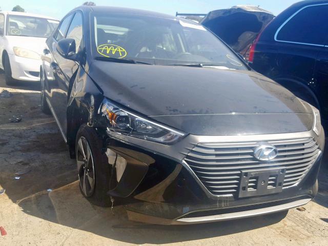 KMHC75LC3HU057336 - 2017 HYUNDAI IONIQ SEL BLACK photo 1