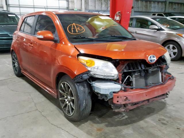 JTKKU10448J028985 - 2008 SCION XD ORANGE photo 1