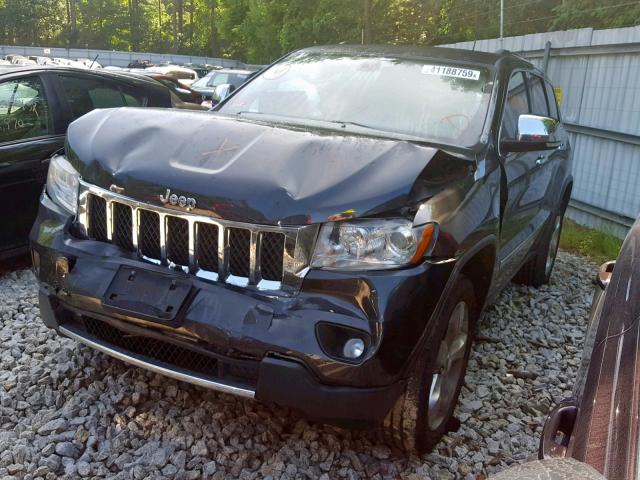 1J4RR6GT2BC602622 - 2011 JEEP GRAND CHER GRAY photo 2