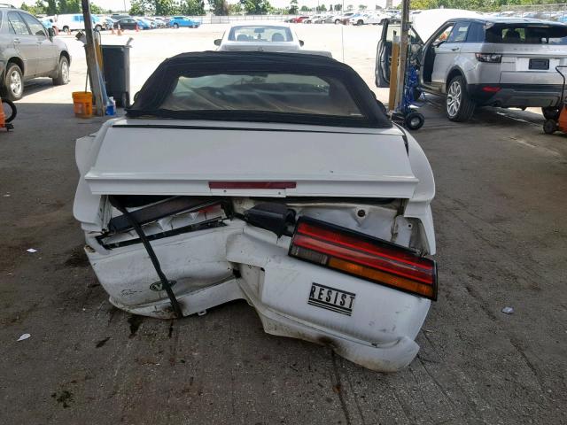 1G2FS33E1NL220271 - 1992 PONTIAC FIREBIRD WHITE photo 10