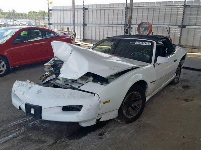 1G2FS33E1NL220271 - 1992 PONTIAC FIREBIRD WHITE photo 2